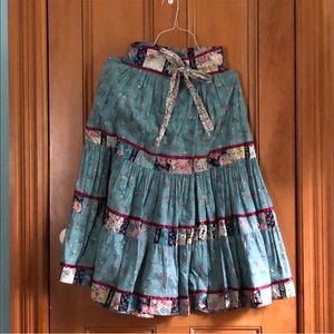 Vintage Gunne Saxe Floral Skirt
